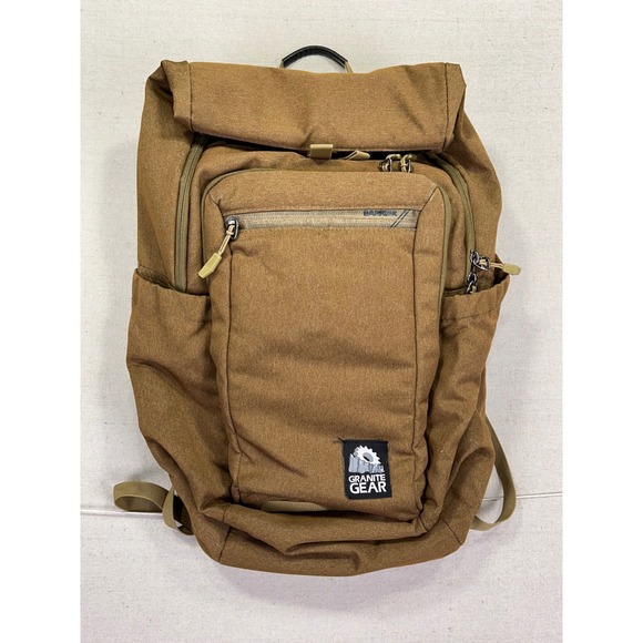 Granite Gear Cadence Backpack Brown Barrier Water Repellent Laptop Bag Outdoor